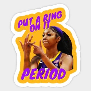 Put a Ring on it Period Sticker